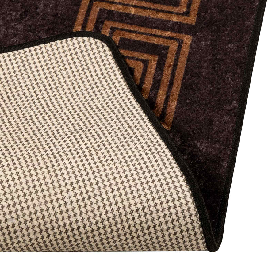 Vloerkleedloper MARSA Zwart 50 x 150 cm Polyester en PVC