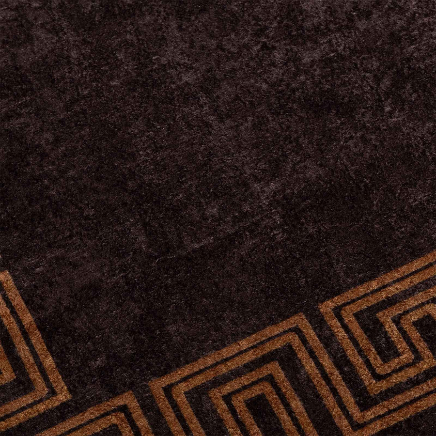 Vloerkleedloper MARSA Zwart 50 x 150 cm Polyester en PVC
