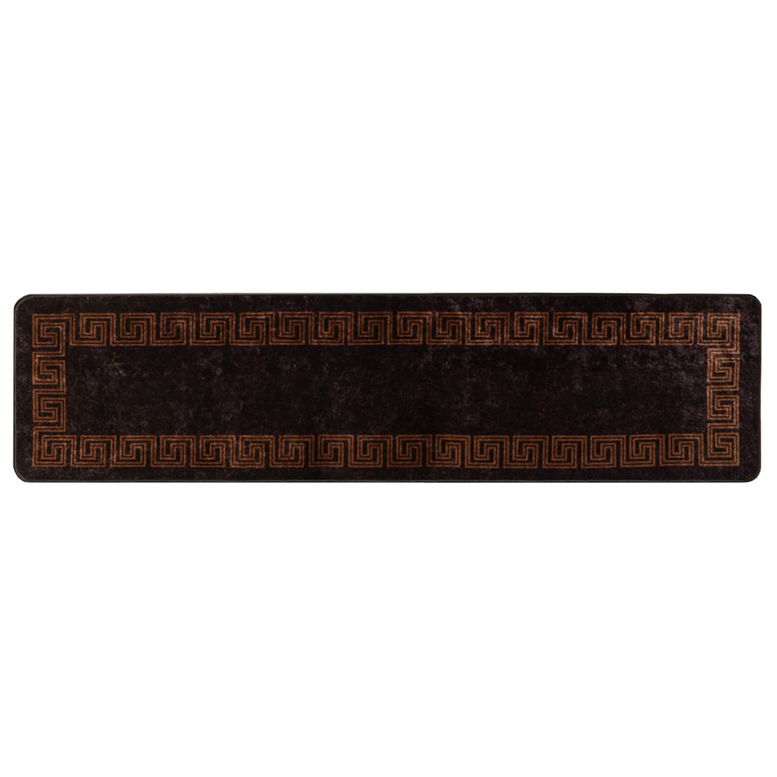 Vloerkleedloper MARSA Zwart 50 x 200 cm Polyester en PVC