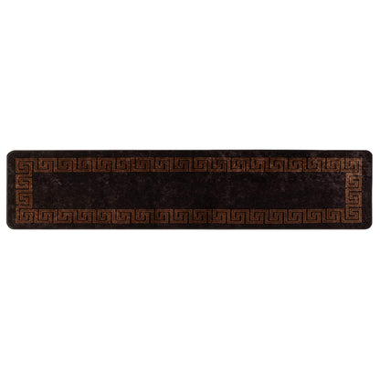 Vloerkleedloper MARSA Zwart 50 x 450 cm Polyester en PVC