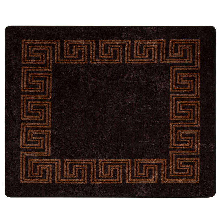 Vloerkleedloper MARSA Zwart 80 x 100 cm Polyester en PVC