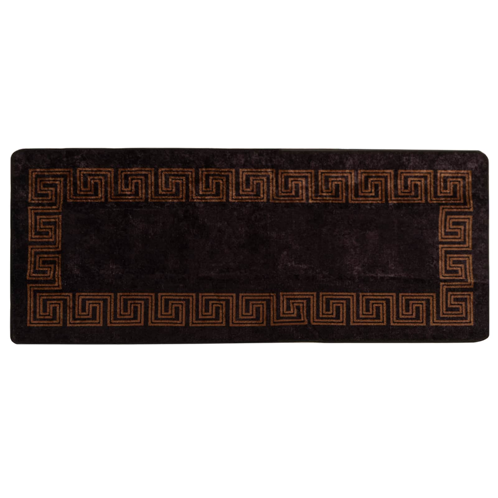 Vloerkleedloper MARSA Zwart 80 x 200 cm Polyester en PVC
