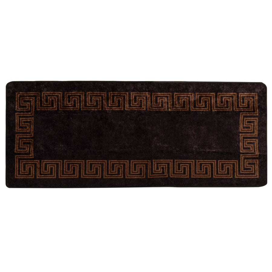 Vloerkleedloper MARSA Zwart 80 x 200 cm Polyester en PVC