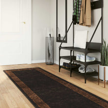 Vloerkleedloper MARSA Zwart 80 x 350 cm Polyester en PVC