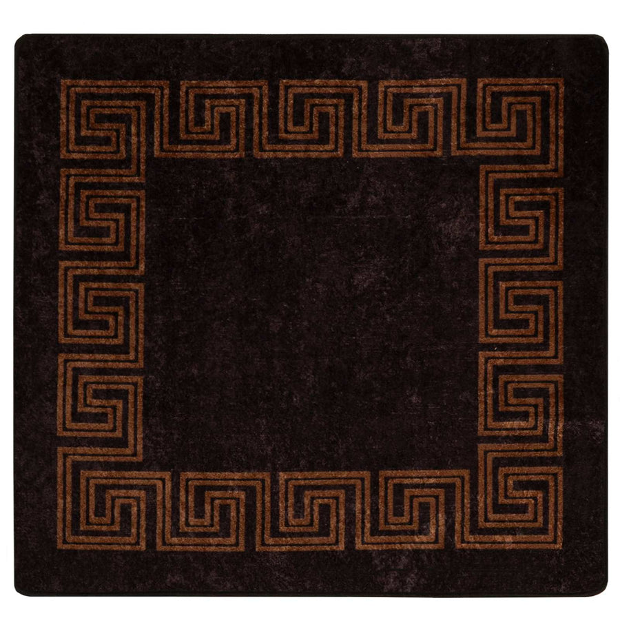 Vloerkleedloper MARSA Zwart 100 x 100 cm Polyester en PVC