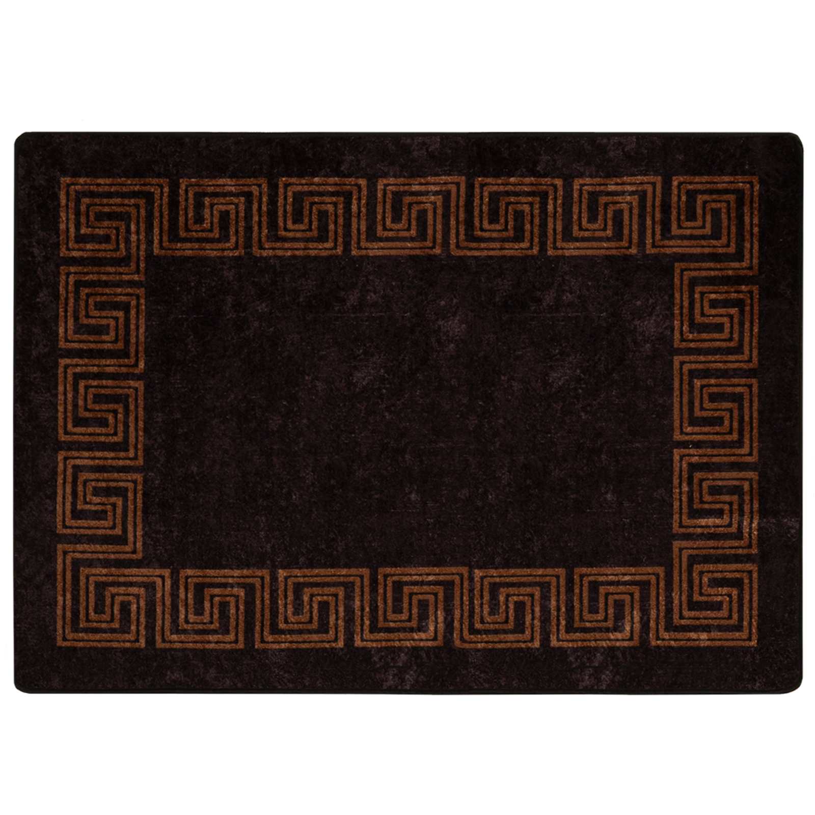 Vloerkleedloper MARSA Zwart 100 x 150 cm Polyester en PVC