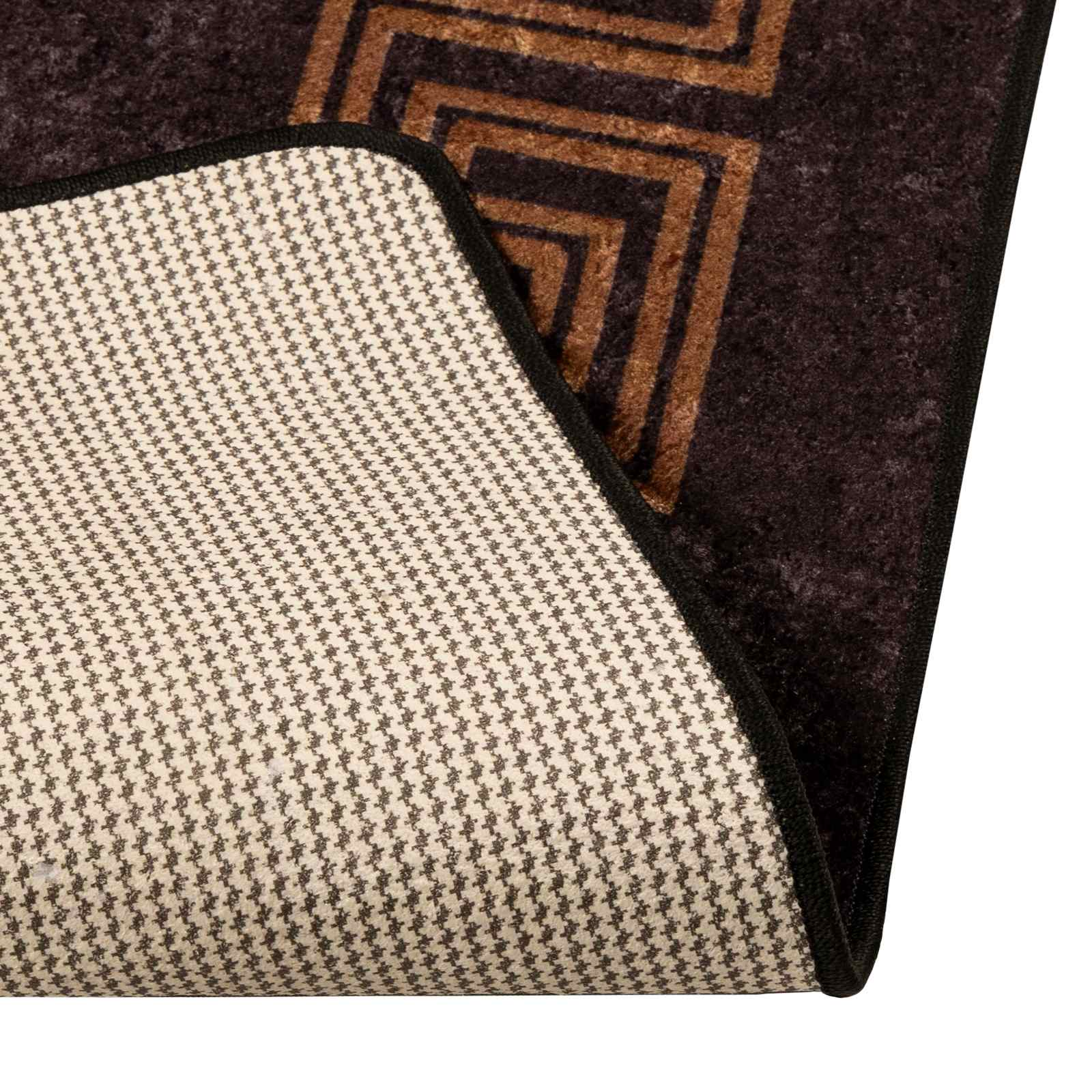 Vloerkleedloper MARSA Zwart 100 x 200 cm Polyester en PVC
