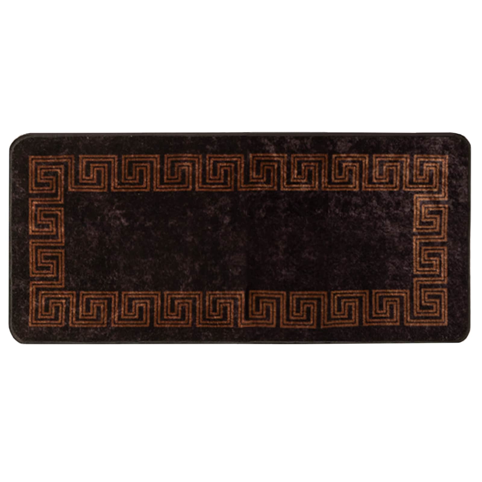 Vloerkleedloper MARSA Zwart 100 x 200 cm Polyester en PVC