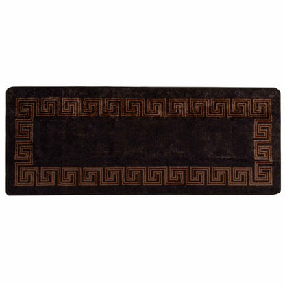 Vloerkleedloper MARSA Zwart 100 x 250 cm Polyester en PVC