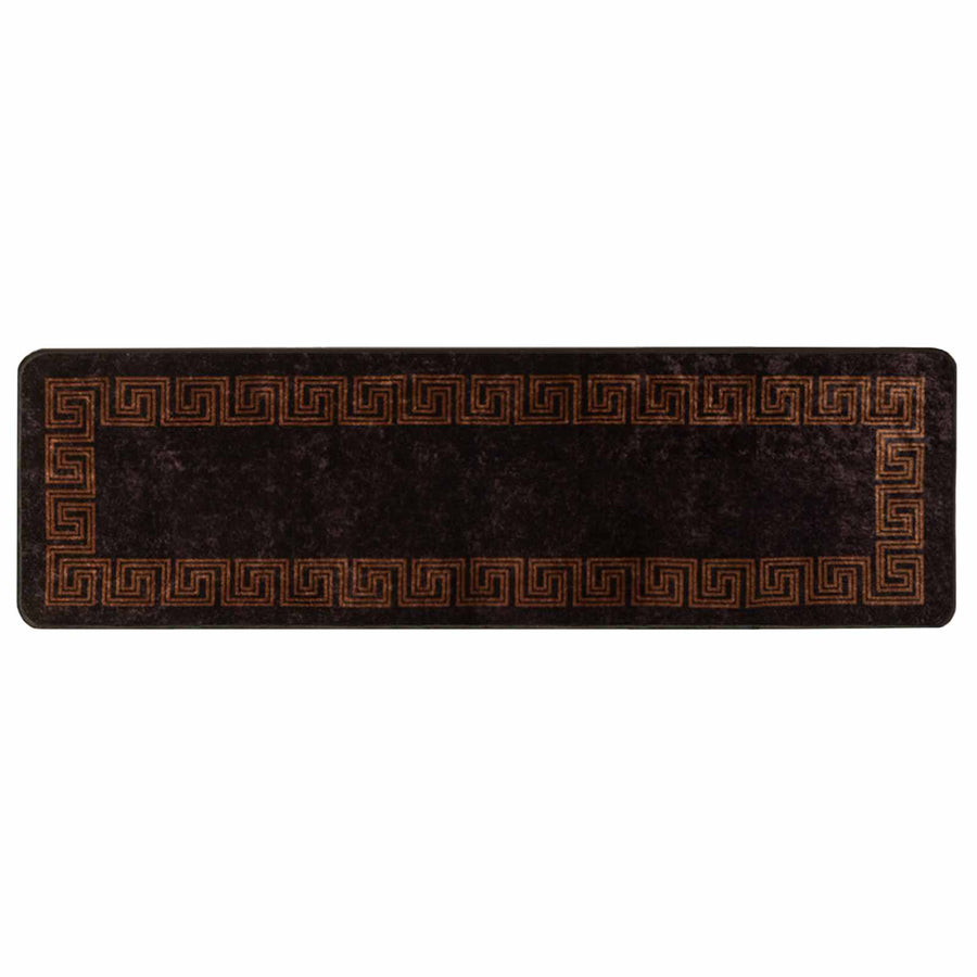 Vloerkleedloper MARSA Zwart 100 x 300 cm Polyester en PVC
