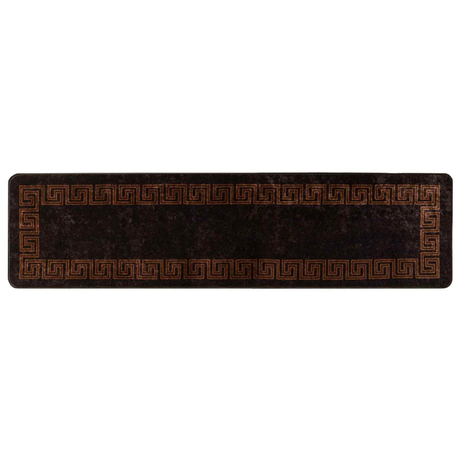 Vloerkleedloper MARSA Zwart 100 x 350 cm Polyester en PVC