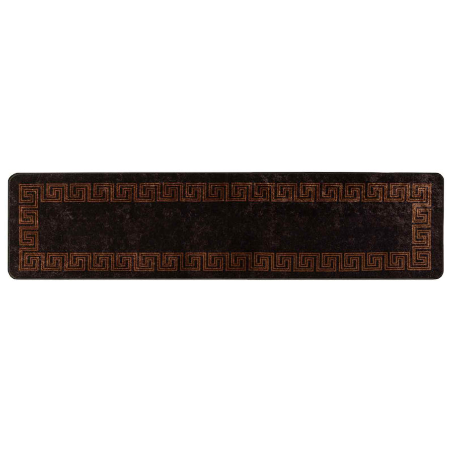Vloerkleedloper MARSA Zwart 100 x 450 cm Polyester en PVC