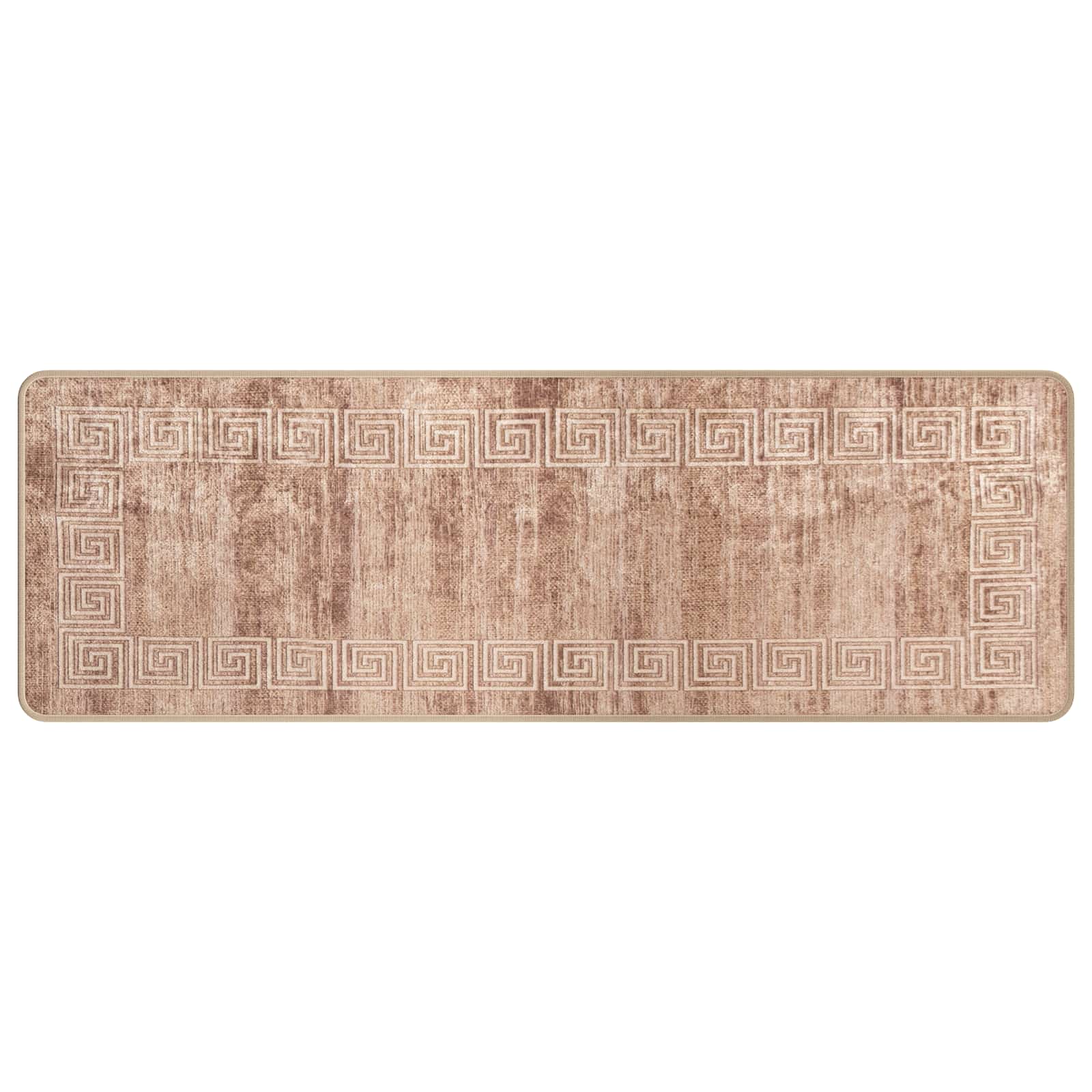 Vloerkleedloper MARSA Wit 50 x 150 cm Polyester en PVC