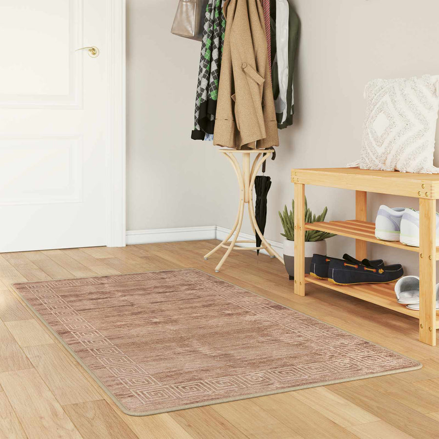 Vloerkleedloper MARSA Wit 80 x 100 cm Polyester en PVC