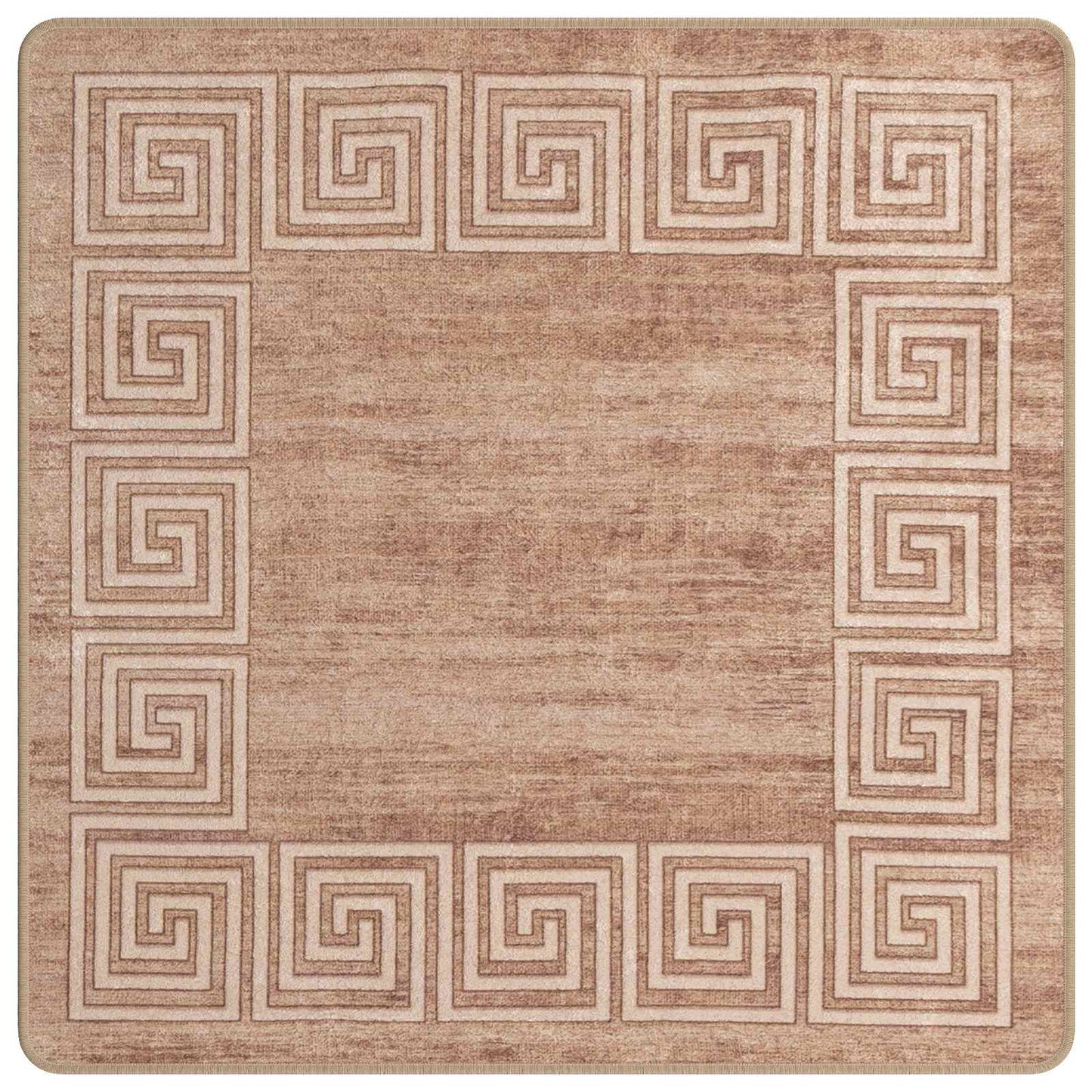 Vloerkleedloper MARSA Wit 100 x 100 cm Polyester en PVC