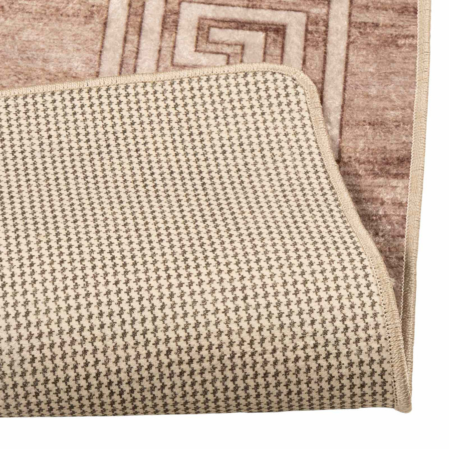 Vloerkleedloper MARSA Wit 100 x 150 cm Polyester en PVC