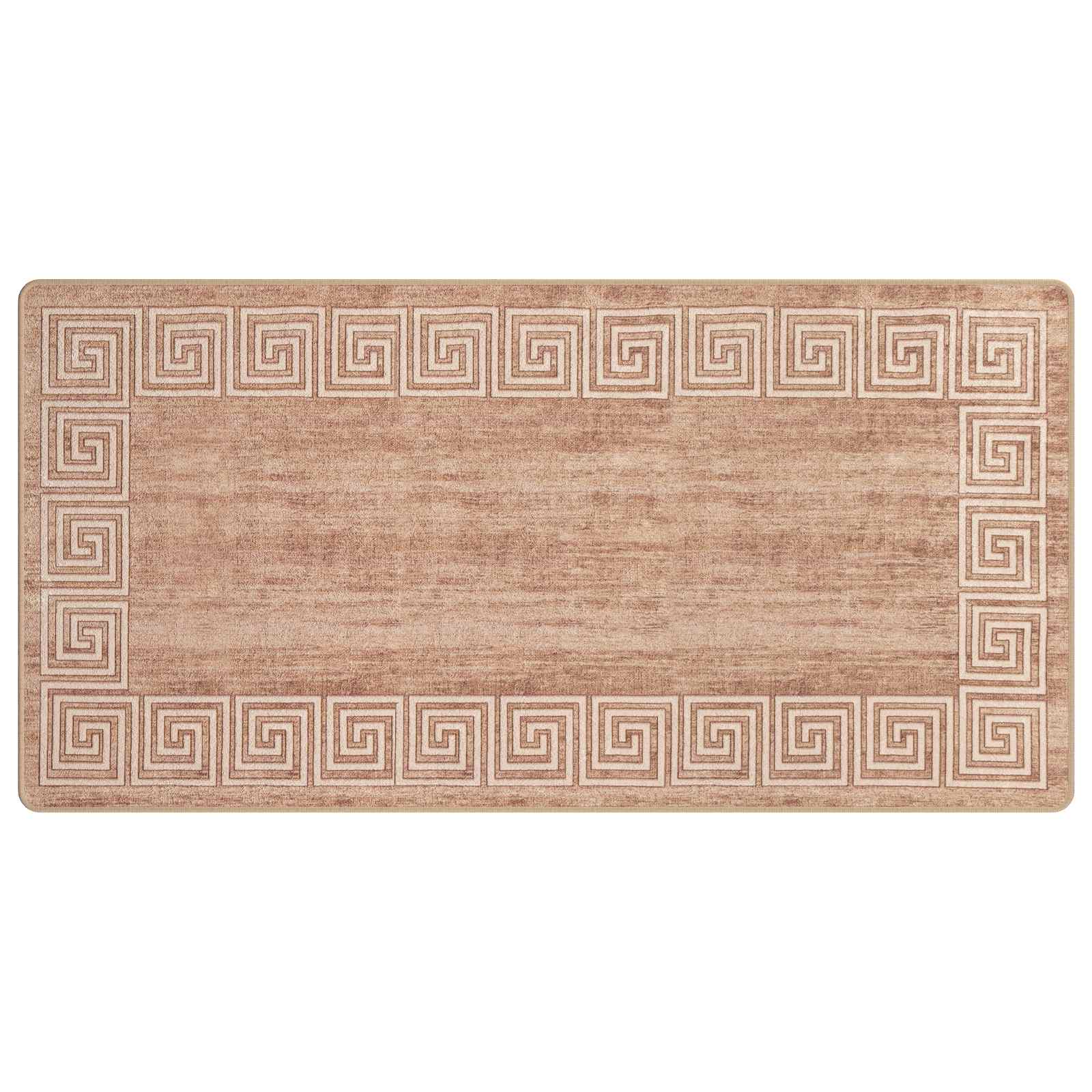 Vloerkleedloper MARSA Wit 100 x 200 cm Polyester en PVC