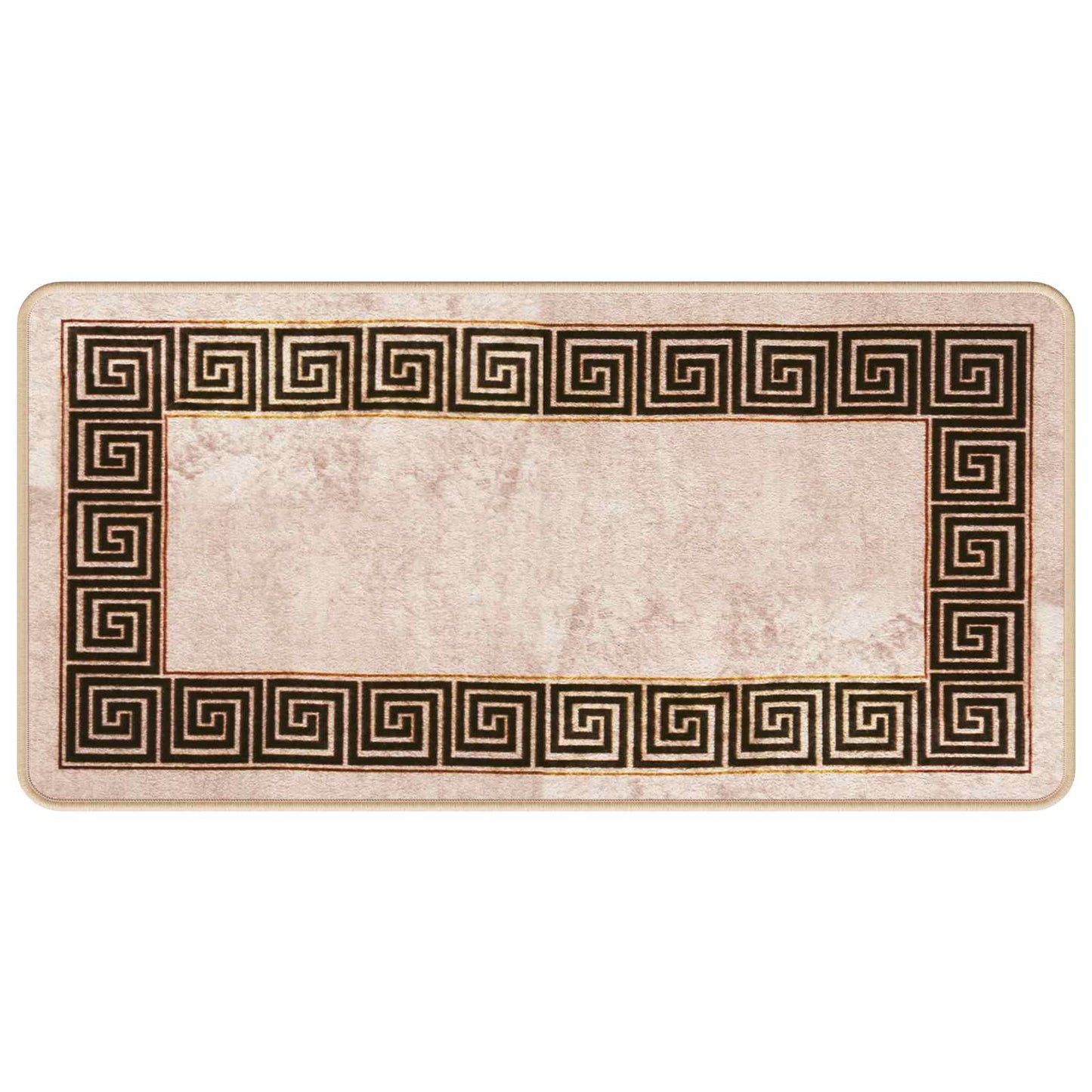 Vloerkleedloper MARSA Zwart 50 x 100 cm Polyester en PVC