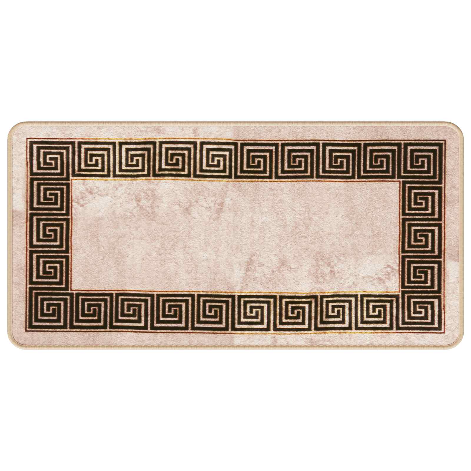 Vloerkleedloper MARSA Zwart 50 x 100 cm Polyester en PVC
