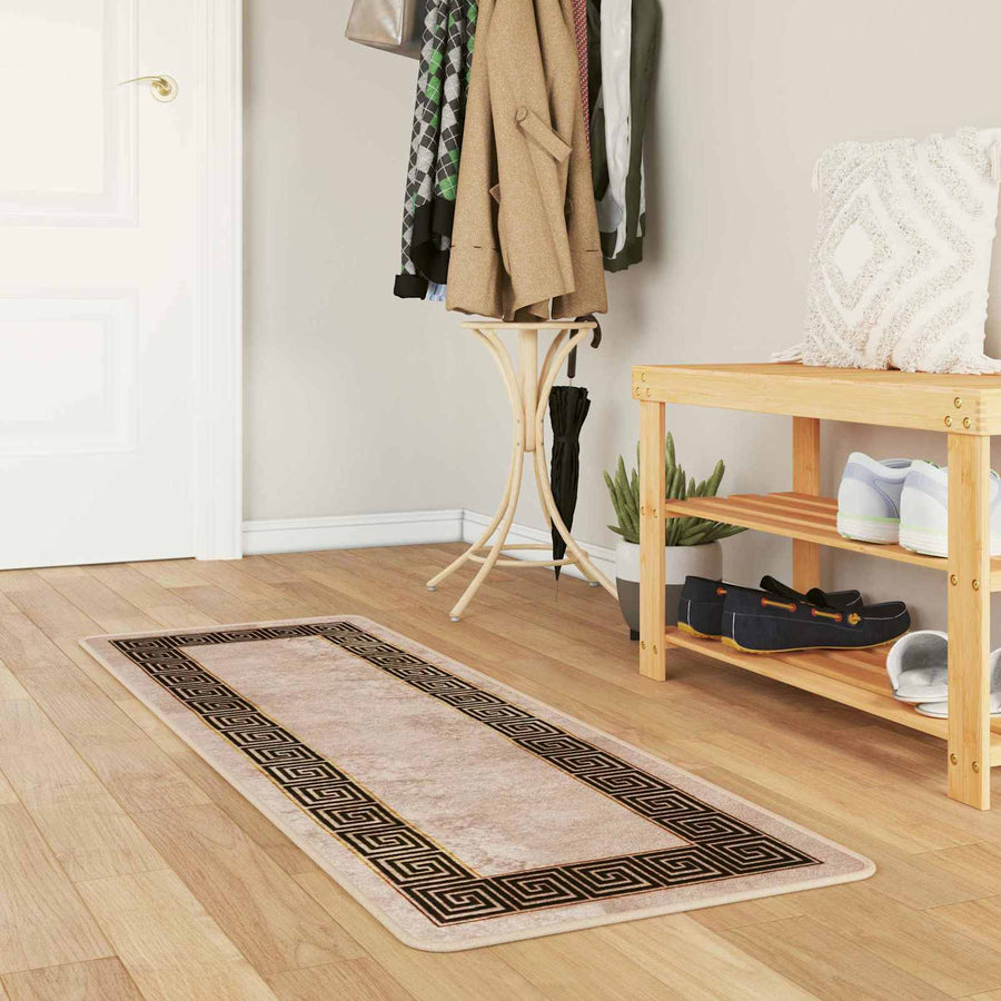 Vloerkleedloper MARSA Zwart 50 x 150 cm Polyester en PVC