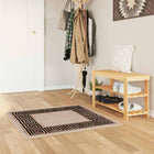 Carpet Runner MARSA Black 100 x 100 cm Polyester and PVC