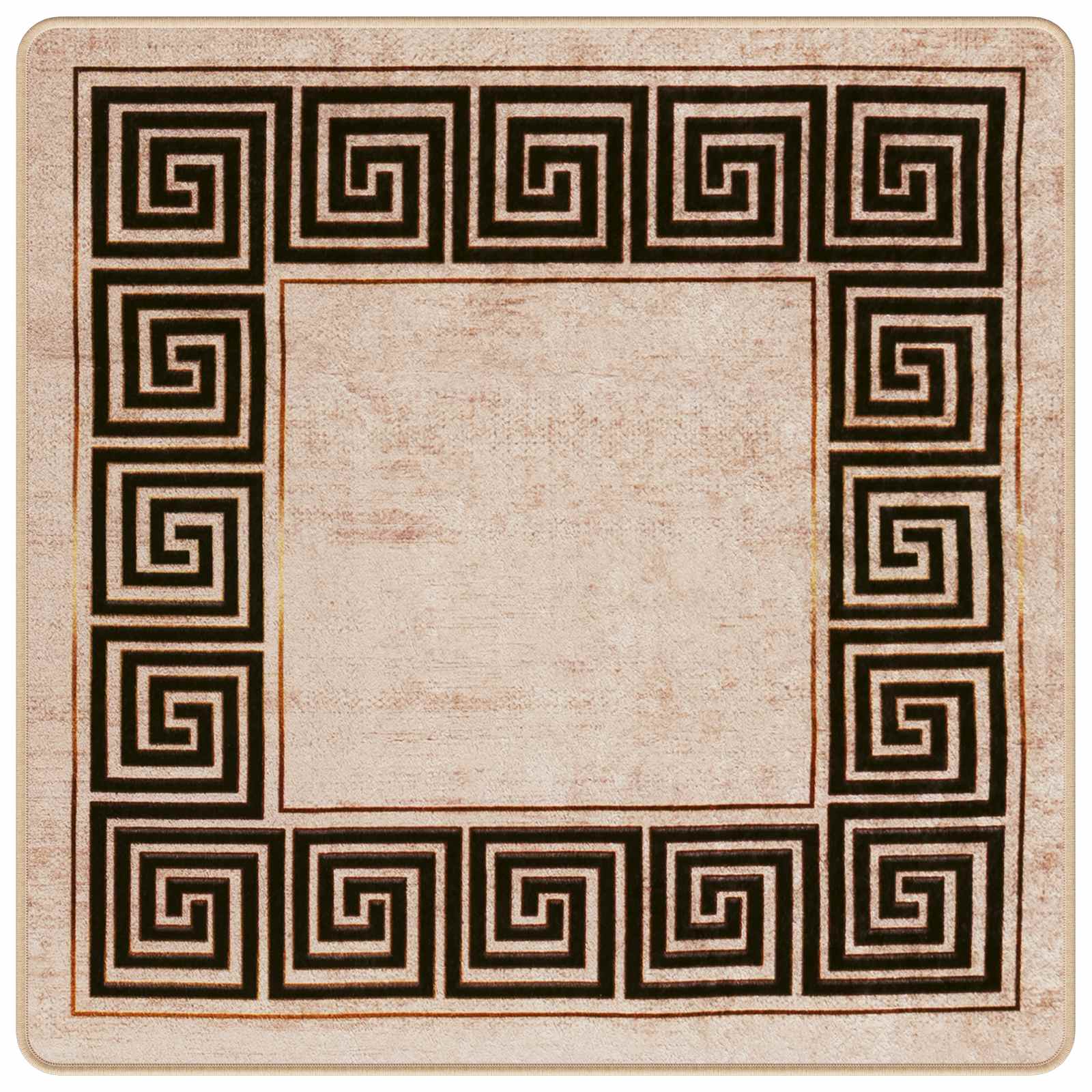 Vloerkleedloper MARSA Zwart 100 x 100 cm Polyester en PVC