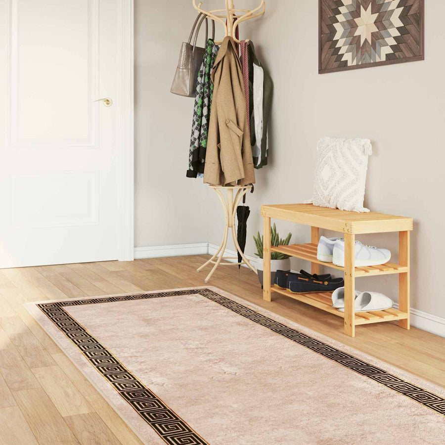 Vloerkleedloper MARSA Zwart 100 x 350 cm Polyester en PVC