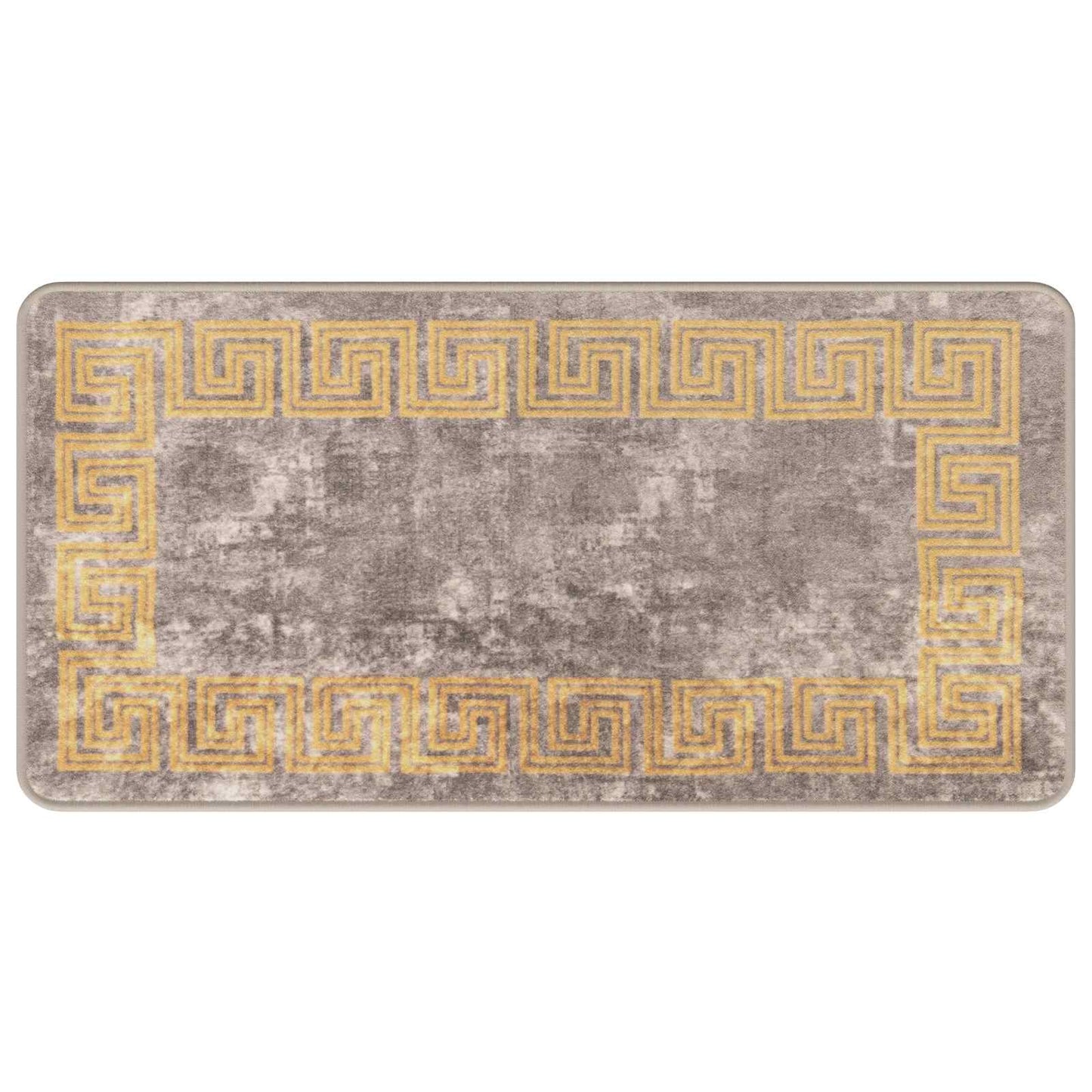 Vloerkleedloper MARSA Grijs 50 x 100 cm Polyester en PVC