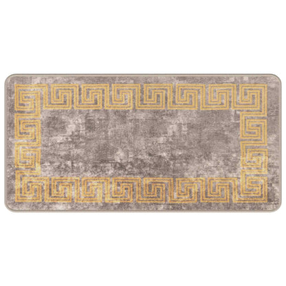 Vloerkleedloper MARSA Grijs 50 x 100 cm Polyester en PVC