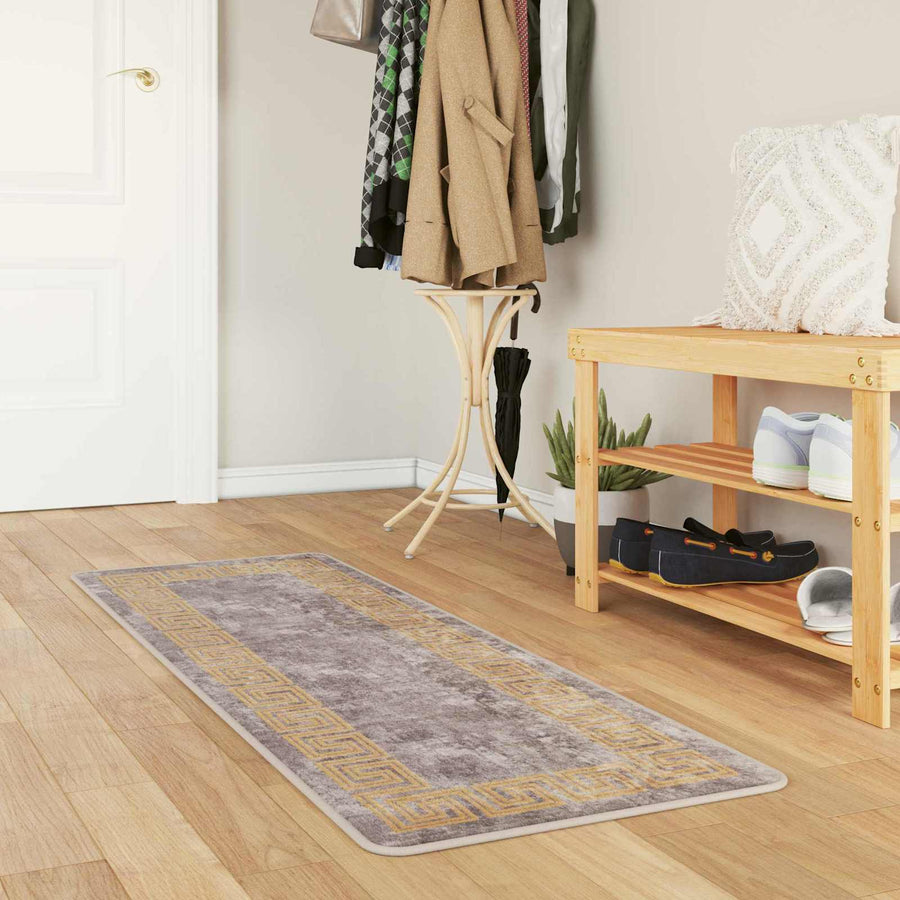 Vloerkleedloper MARSA Grijs 50 x 150 cm Polyester en PVC