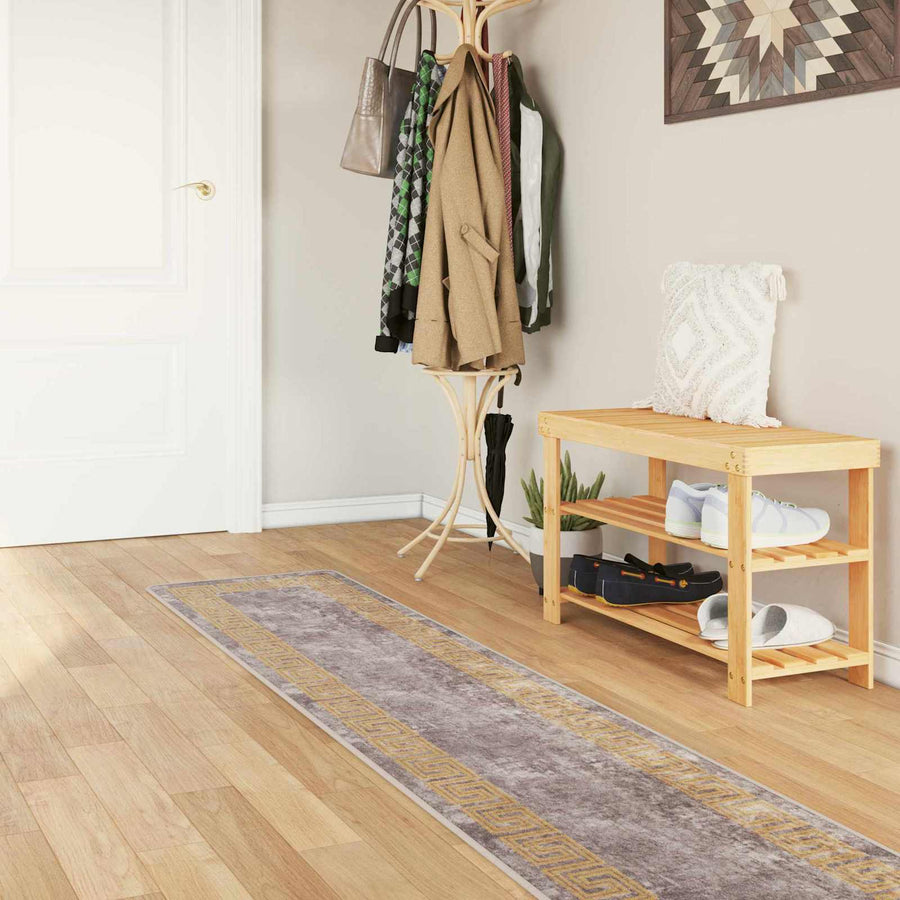Vloerkleedloper MARSA Grijs 50 x 250 cm Polyester en PVC