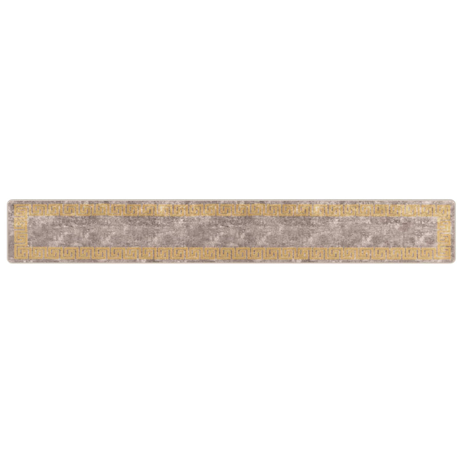 Vloerkleedloper MARSA Grijs 50 x 350 cm Polyester en PVC