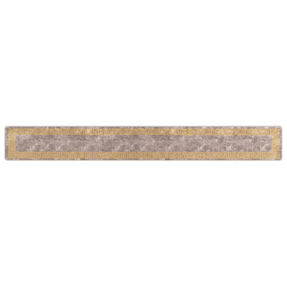 Vloerkleedloper MARSA Grijs 50 x 400 cm Polyester en PVC