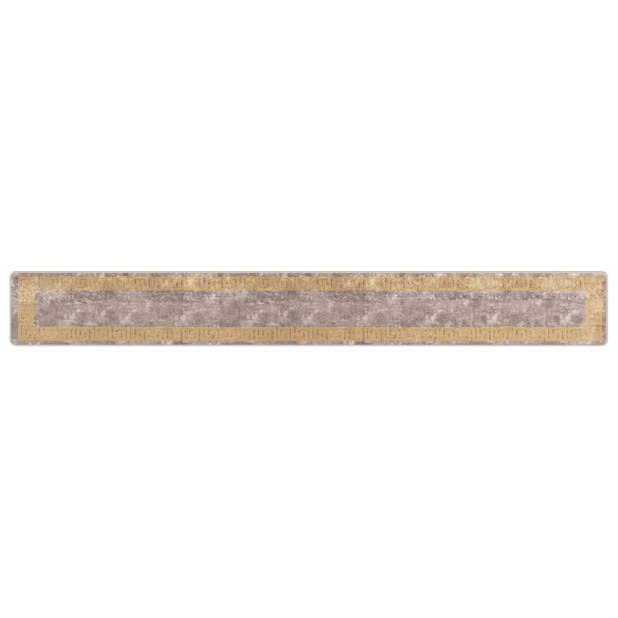 Vloerkleedloper MARSA Grijs 50 x 400 cm Polyester en PVC