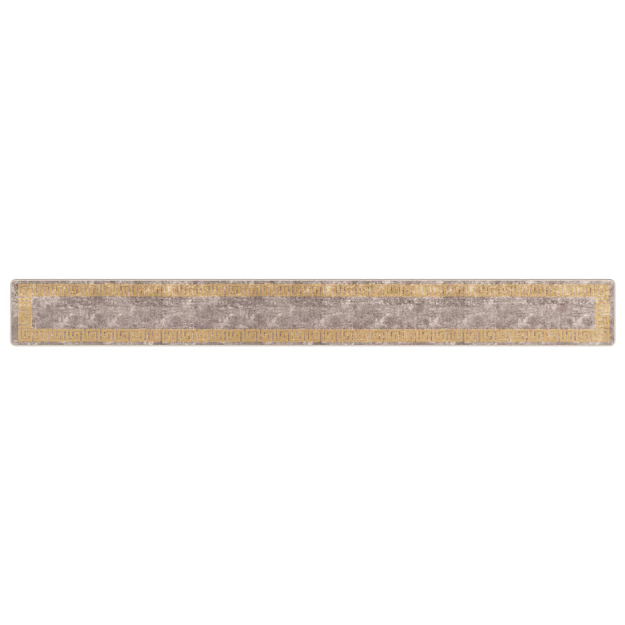 Vloerkleedloper MARSA Grijs 50 x 450 cm Polyester en PVC