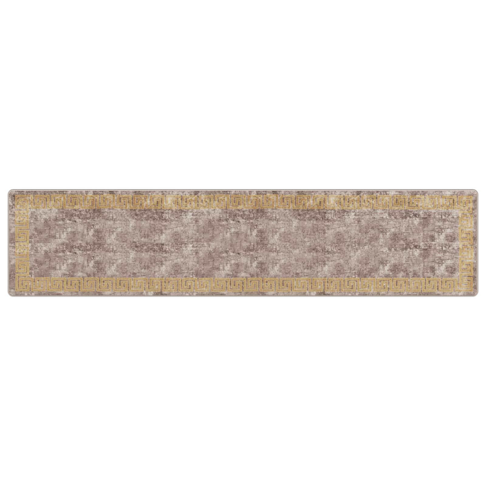 Vloerkleedloper MARSA Grijs 80 x 350 cm Polyester en PVC
