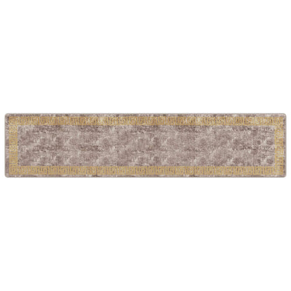 Vloerkleedloper MARSA Grijs 80 x 350 cm Polyester en PVC