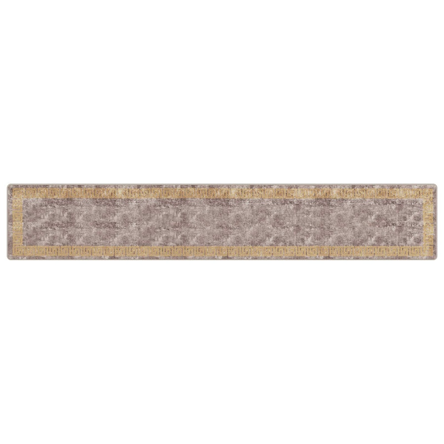 Vloerkleedloper MARSA Grijs 80 x 450 cm Polyester en PVC