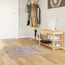 Vloerkleedloper MARSA Grijs 100 x 100 cm Polyester en PVC