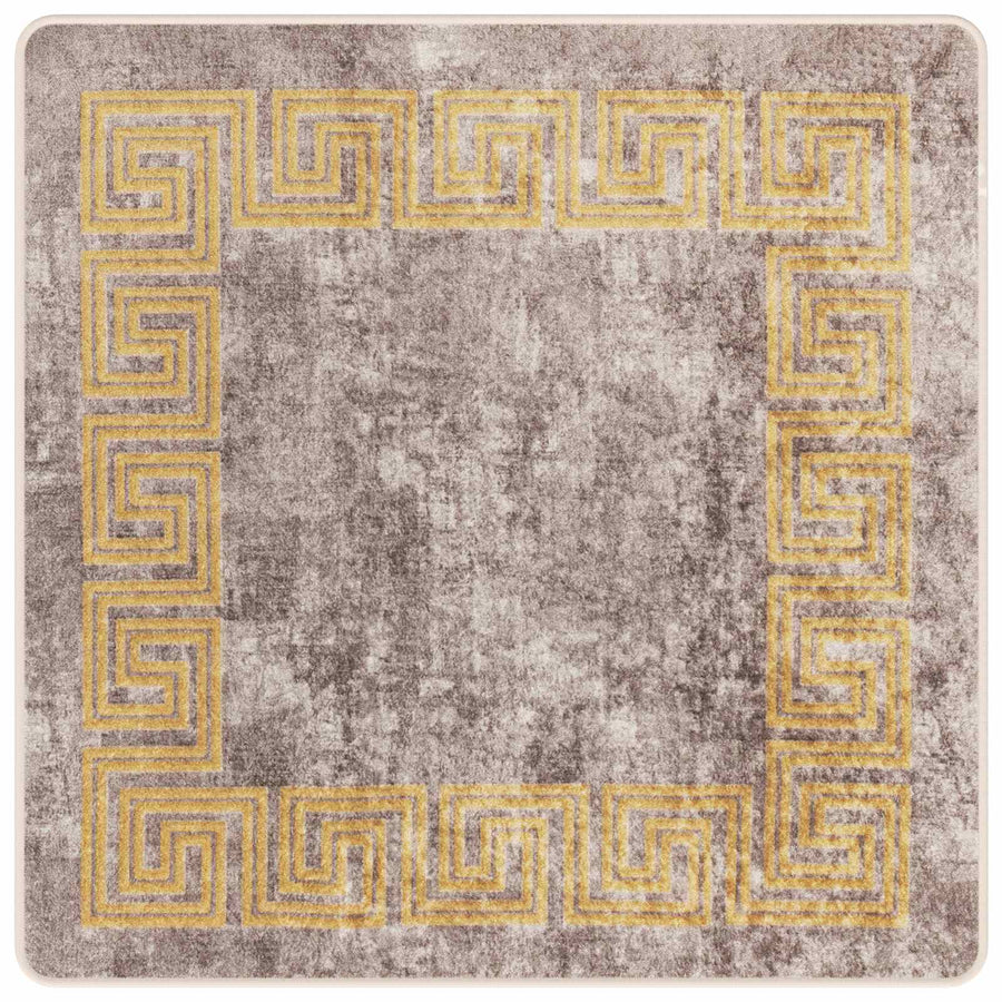 Vloerkleedloper MARSA Grijs 100 x 100 cm Polyester en PVC
