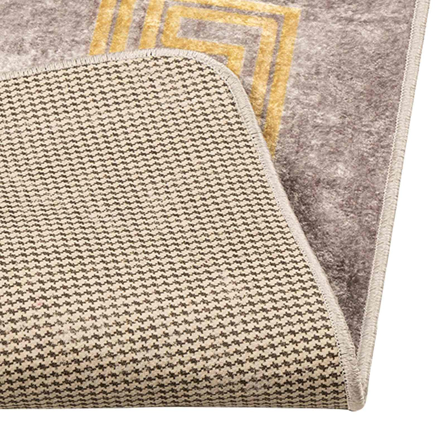 Vloerkleedloper MARSA Grijs 100 x 150 cm Polyester en PVC
