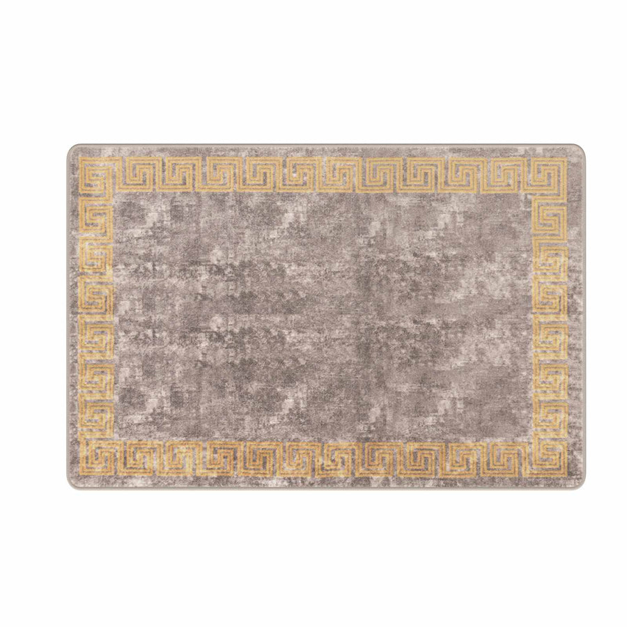 Vloerkleedloper MARSA Grijs 100 x 150 cm Polyester en PVC