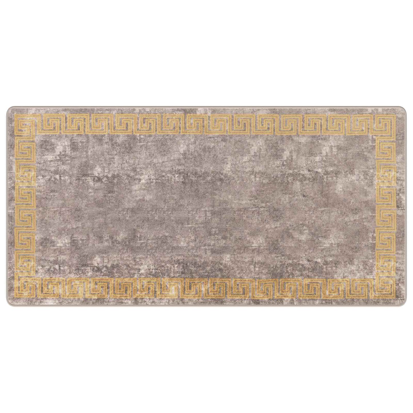 Vloerkleedloper MARSA Grijs 100 x 200 cm Polyester en PVC