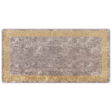 Vloerkleedloper MARSA Grijs 100 x 200 cm Polyester en PVC