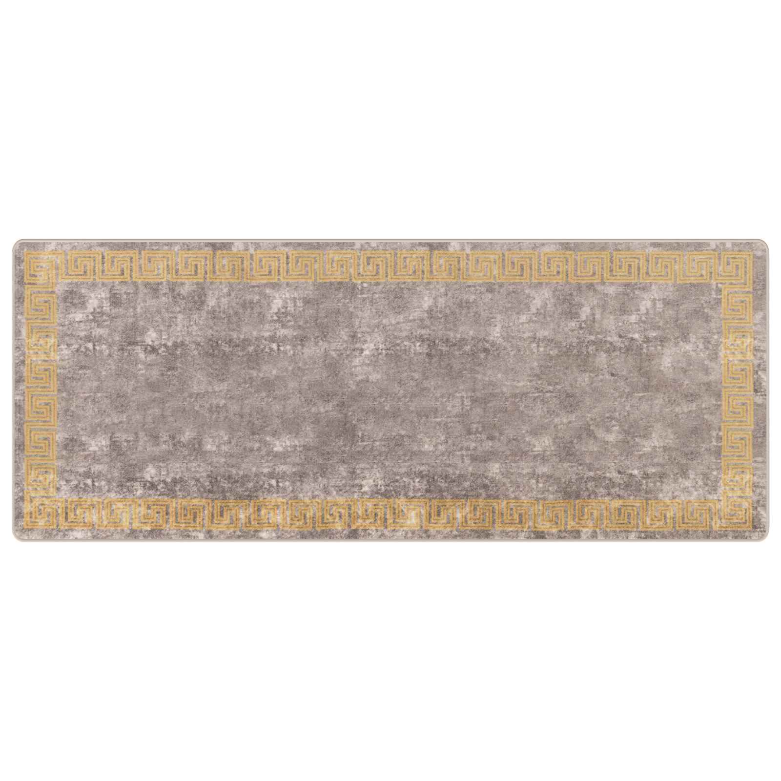 Vloerkleedloper MARSA Grijs 100 x 250 cm Polyester en PVC