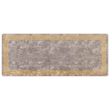Vloerkleedloper MARSA Grijs 100 x 250 cm Polyester en PVC