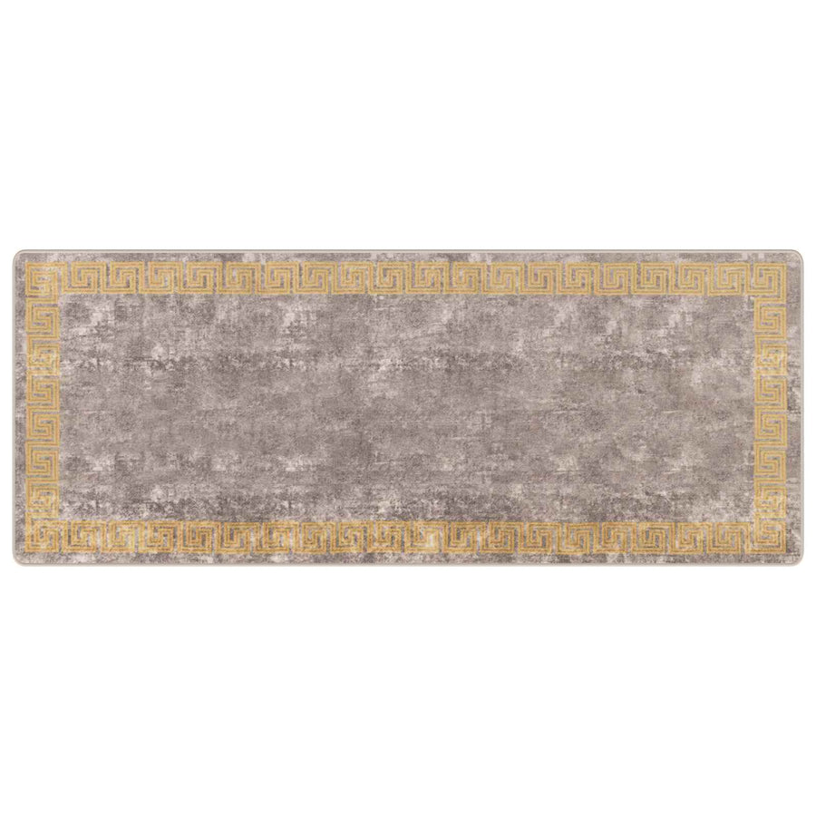 Vloerkleedloper MARSA Grijs 100 x 250 cm Polyester en PVC