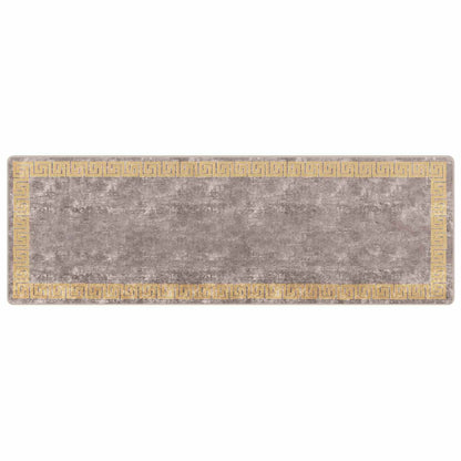 Vloerkleedloper MARSA Grijs 100 x 300 cm Polyester en PVC