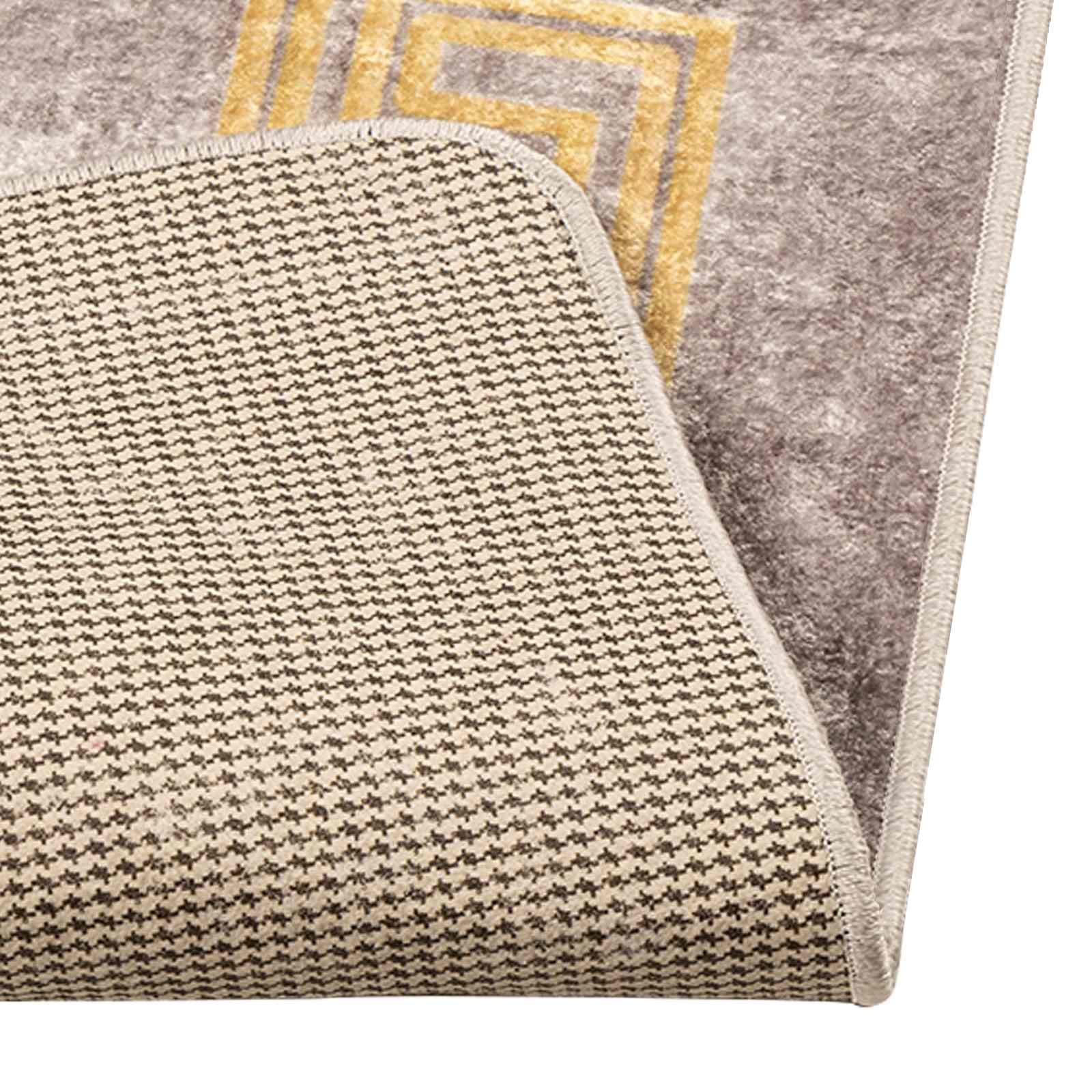 Vloerkleedloper MARSA Grijs 100 x 350 cm Polyester en PVC