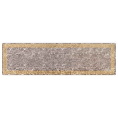 Vloerkleedloper MARSA Grijs 100 x 350 cm Polyester en PVC